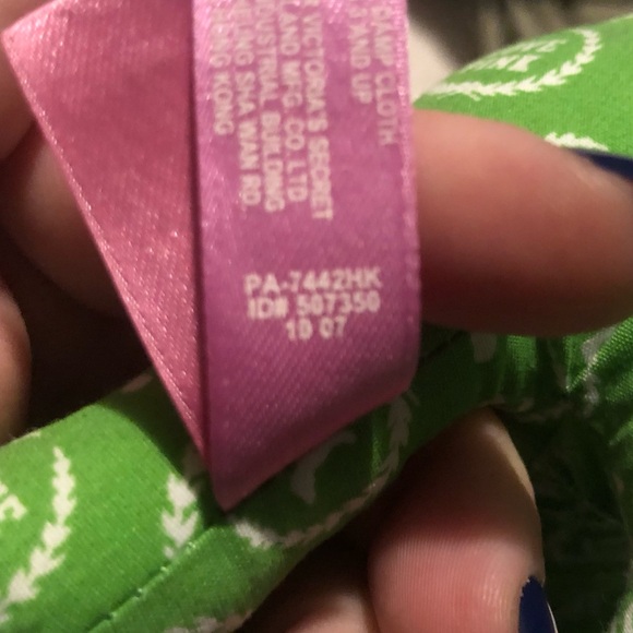 VINTAGE VS PINK Y2K 2007 Green Mini Dog - Picture 5 of 5